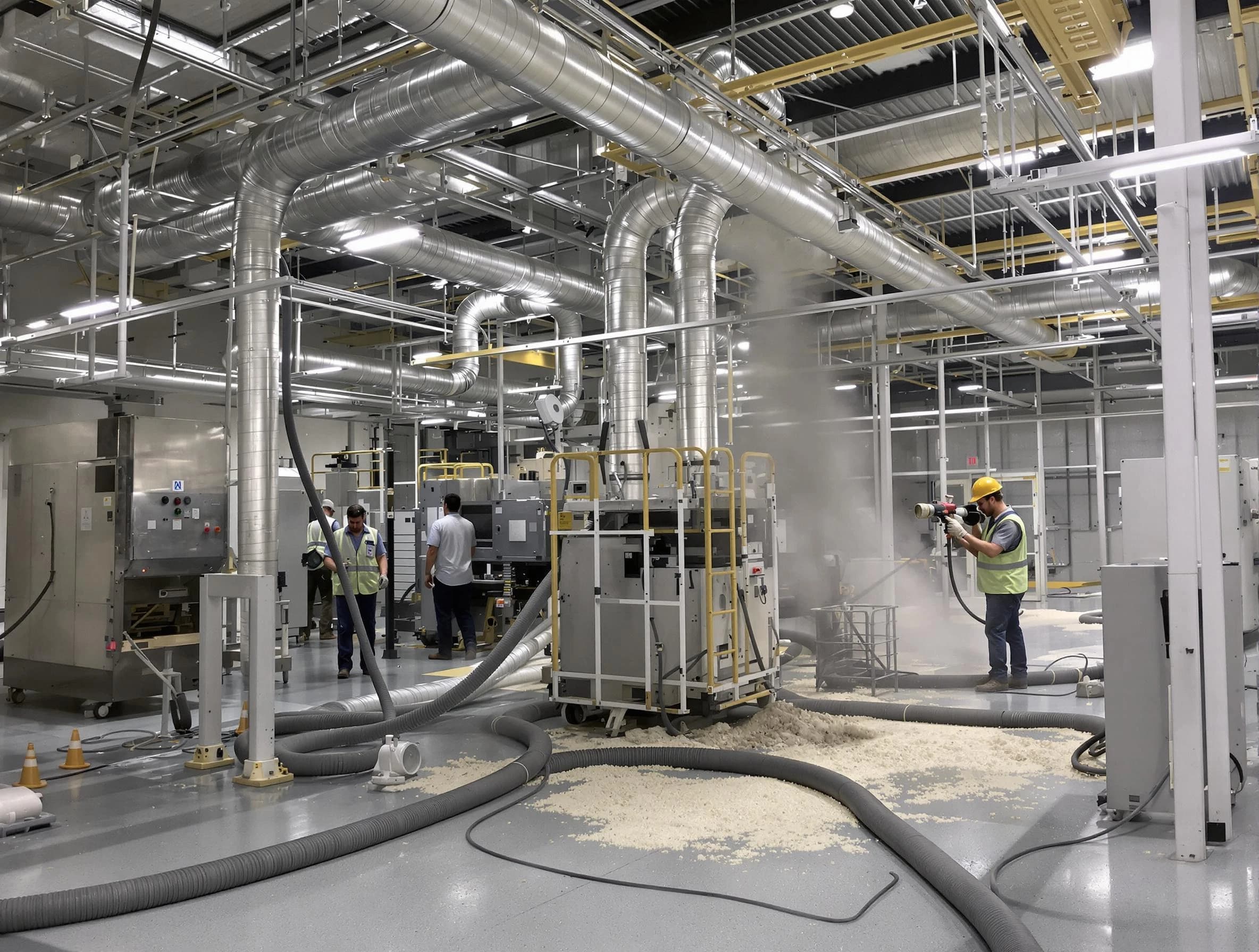 Heavy-duty industrial duct cleaning by Aliquippa Air Duct Cleaning in Aliquippa