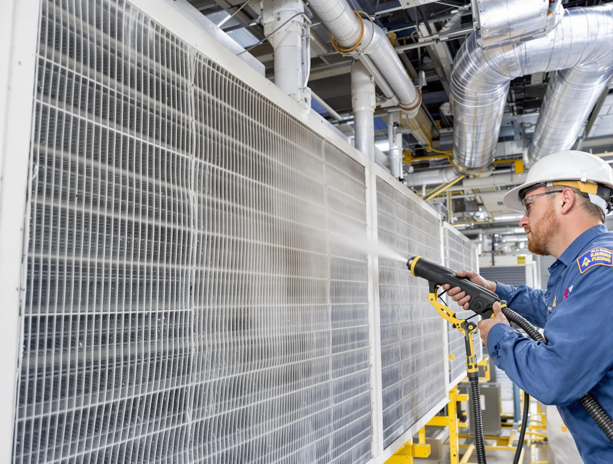 Professional commercial coil cleaning by Aliquippa Air Duct Cleaning in Aliquippa